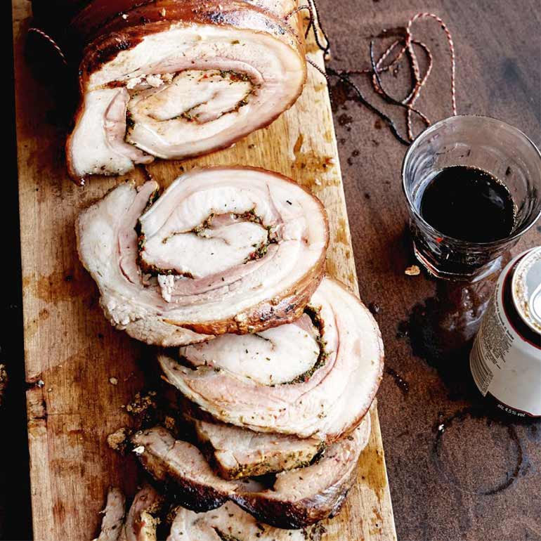 Porchetta recept Food and Friends Italië Recept voor Porchetta | Wereldgerecht