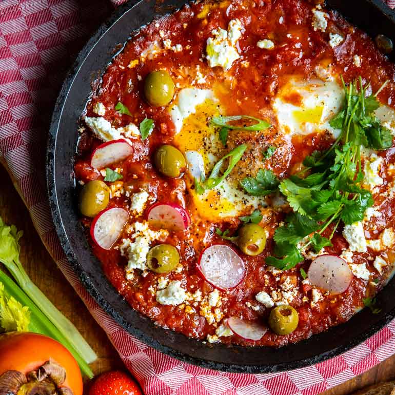 Bloody Mary Shakshuka Express