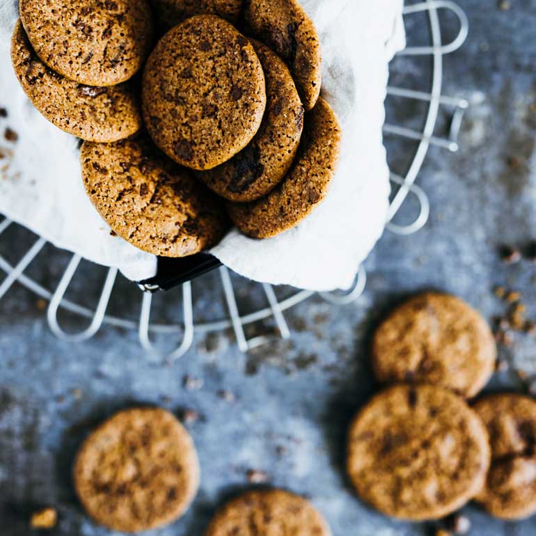 Gezouten chocolate chip koekjes