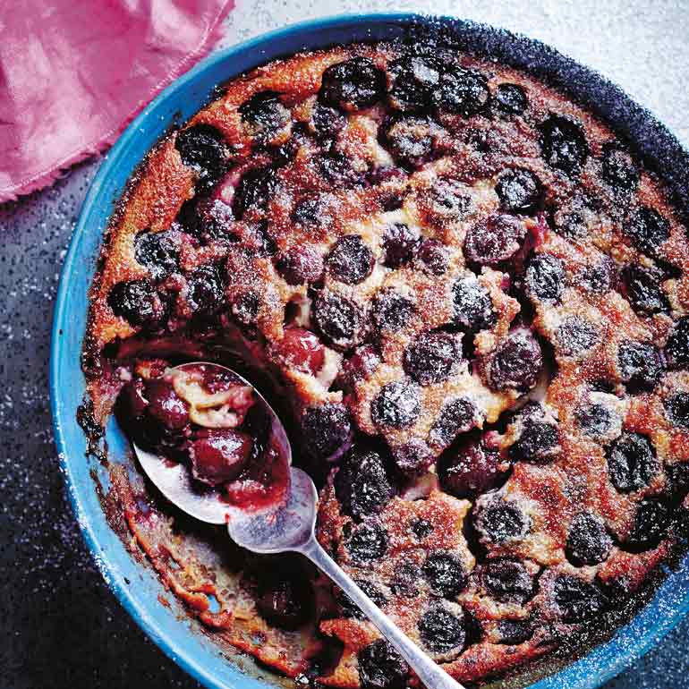 Kersen clafoutis