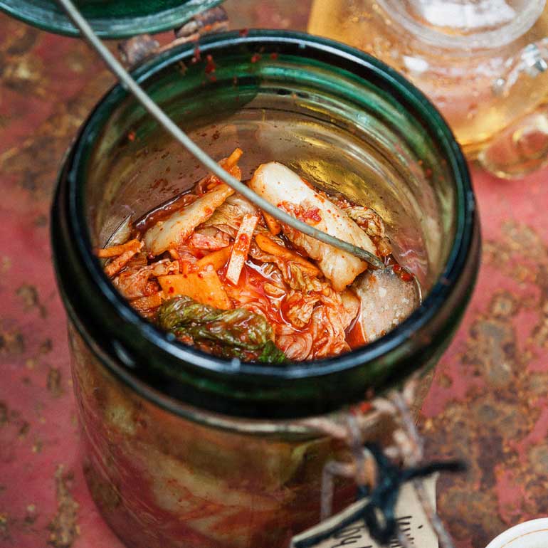 Kimchi (ingelegde kool)