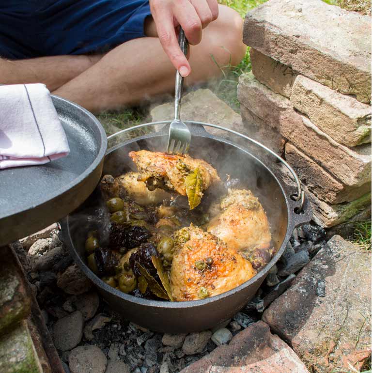 Kip-oregano schotel met kappertjes