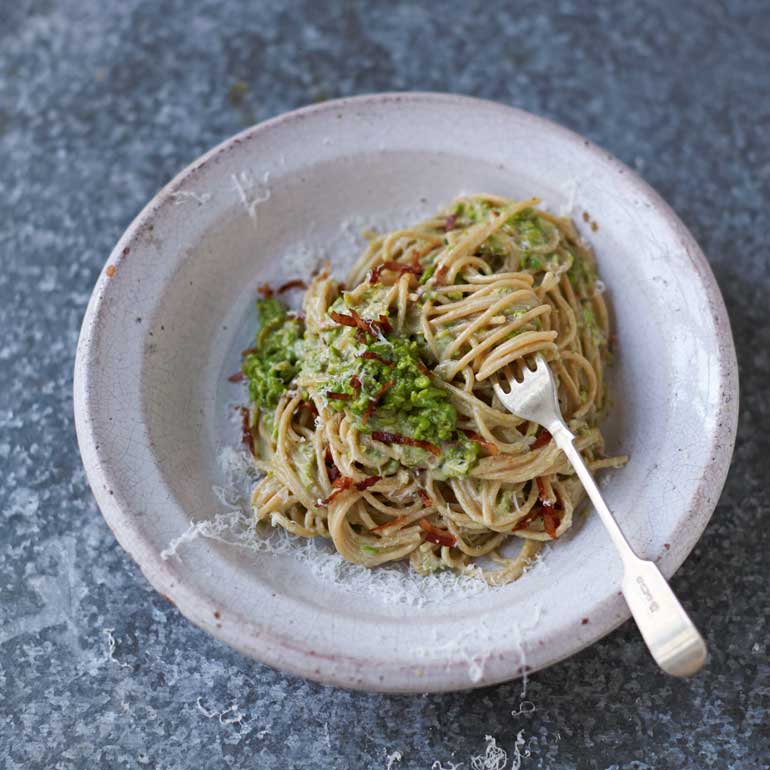 Magere carbonara