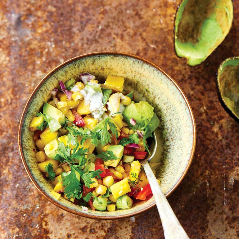 Mango-avocado ceviche