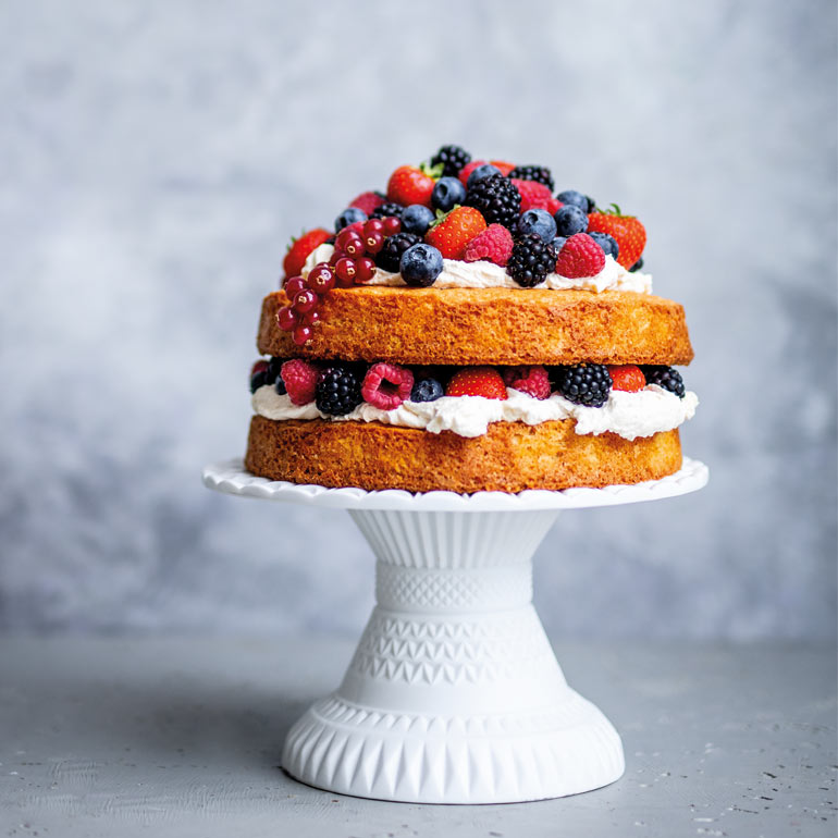 schrijven stad Opgetild Victoria Sponge cake