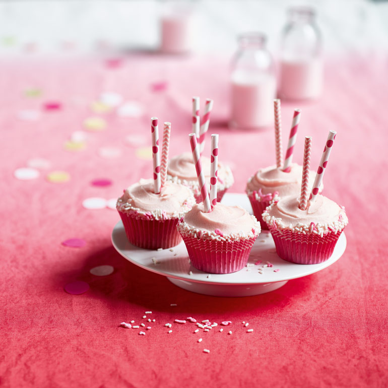 Milkshake cupcakes