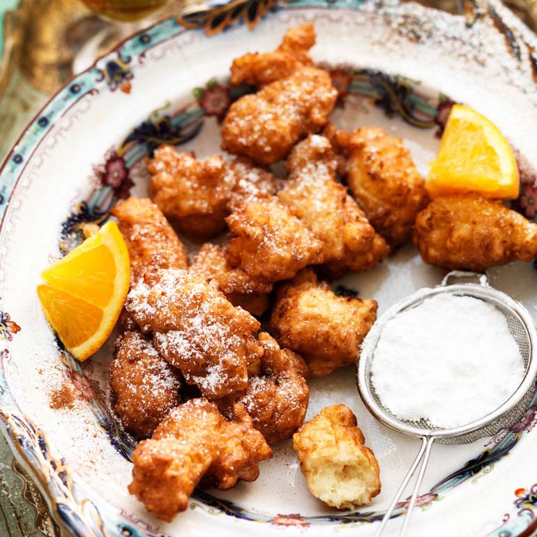 Zoete ristottofritters