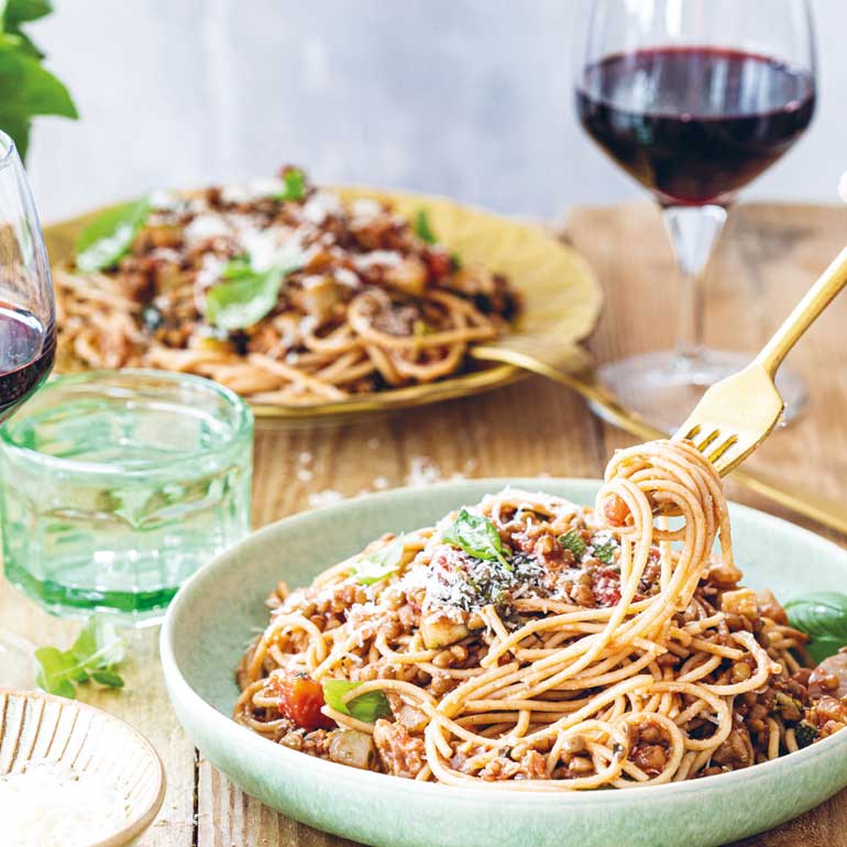 Vega spaghetti bolognese