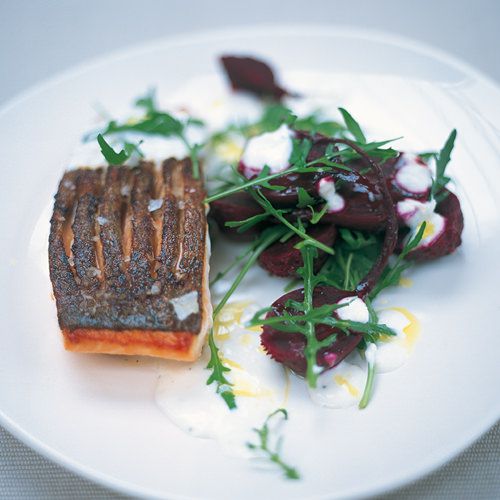 Zalm met mierikswortel