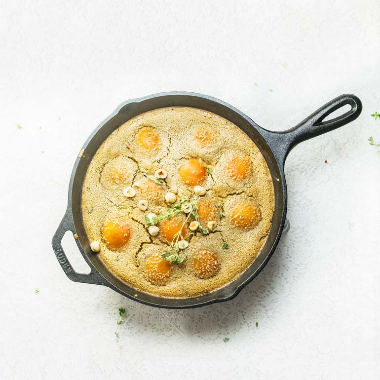 Hazelnoot-abrikoos-clafoutis