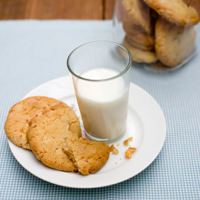 Koekjes met abrikoos & gember