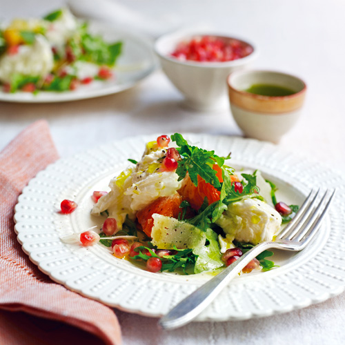 Salade met mozzarella & citrus