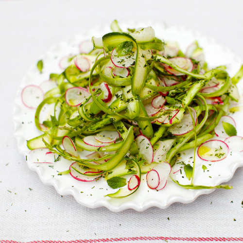 Rauwe lentesalade