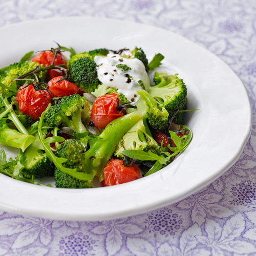 Broccoli met kerstomaten