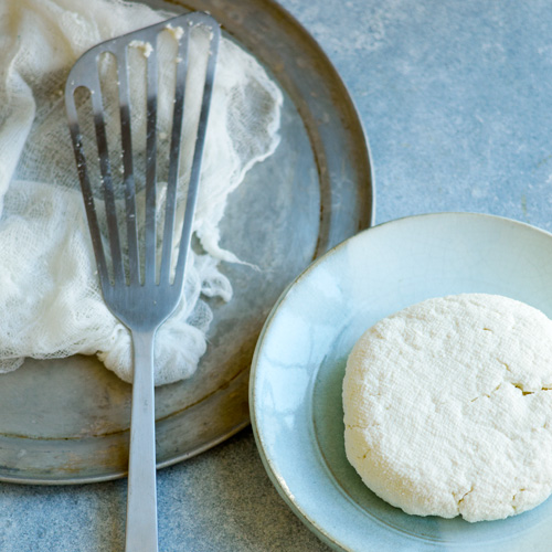 Zelfgemaakte ricotta