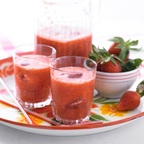 Aardbeien smoothie