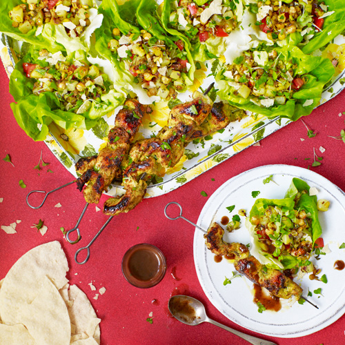 Streetfood salade uit Bombay