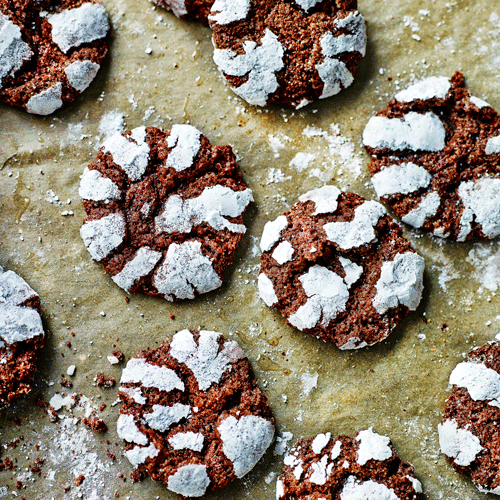 Ricciarelli met pure chocolade