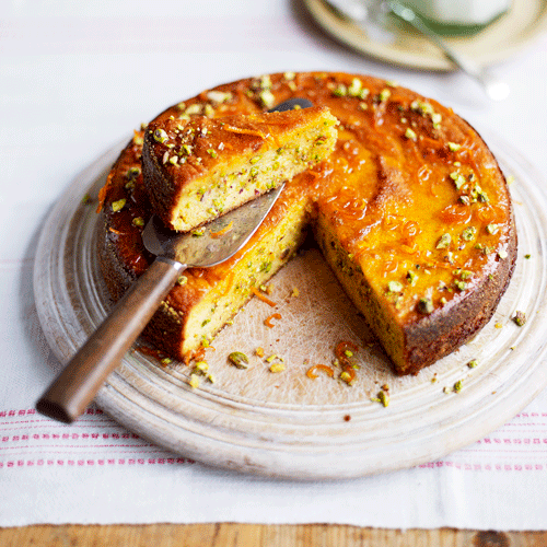 Polentacake met sinaasappel