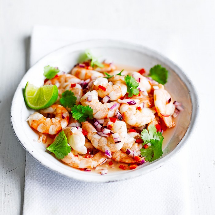 Ceviche met garnaal