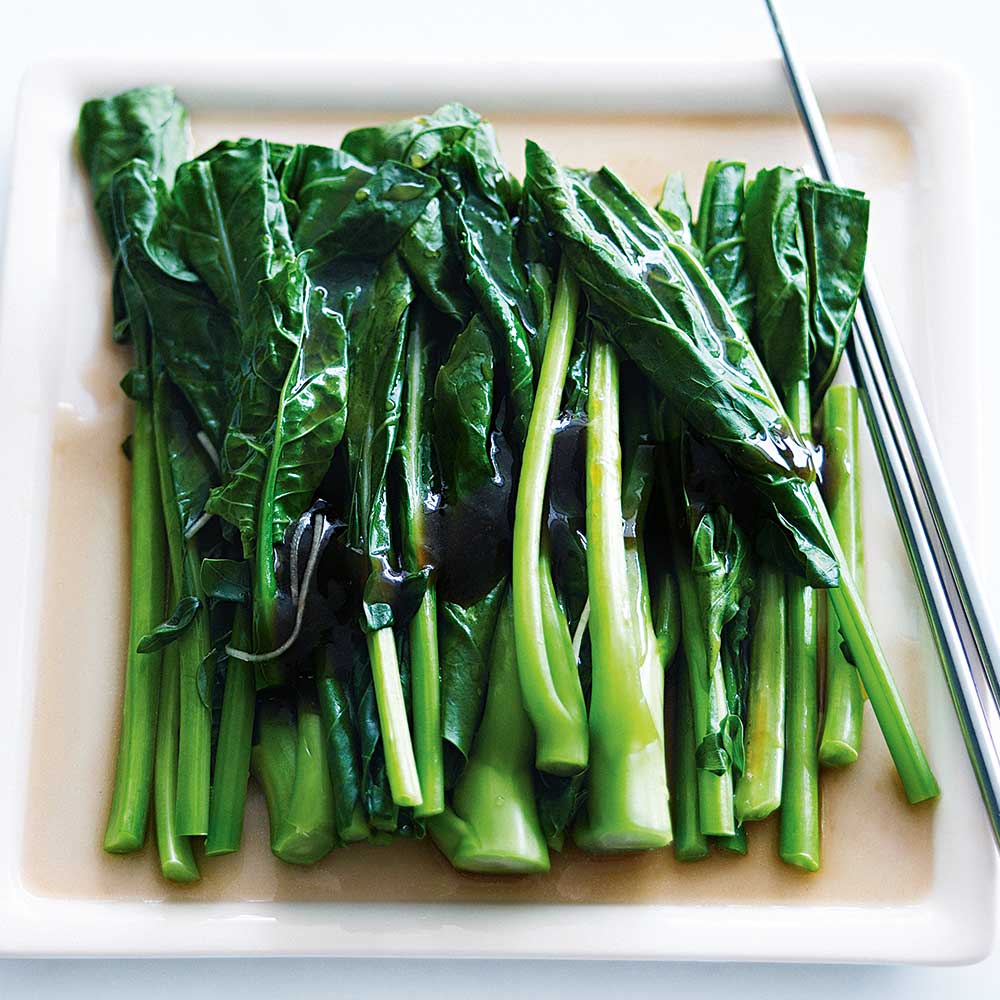 Chinese broccoli met gember