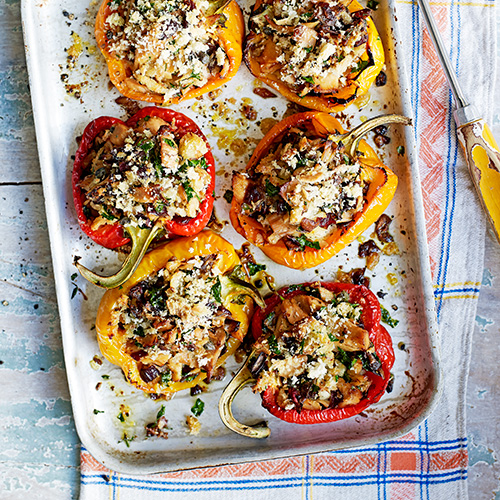 Paprika’s gevuld met tonijn