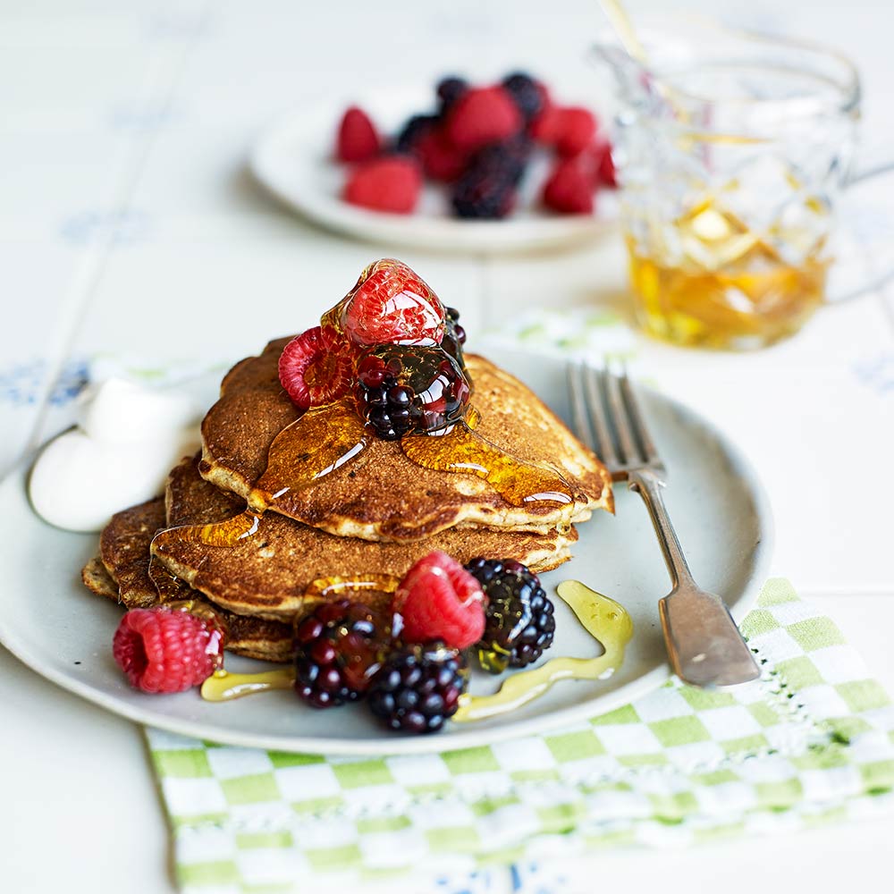 Haver-noten-pannenkoekjes