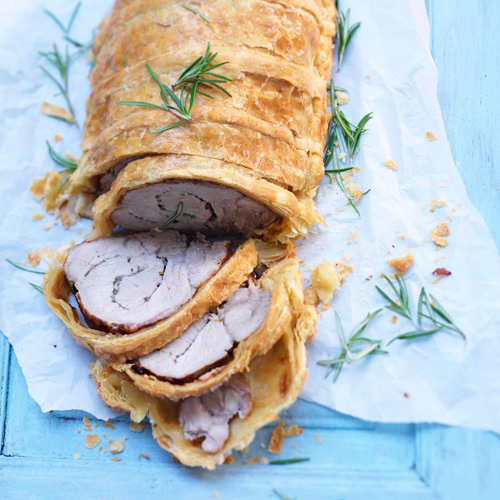 Rollade ‘en croute’ met rozemarijn