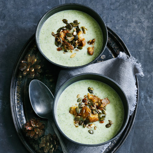 Broccoli blauwekaas-soep