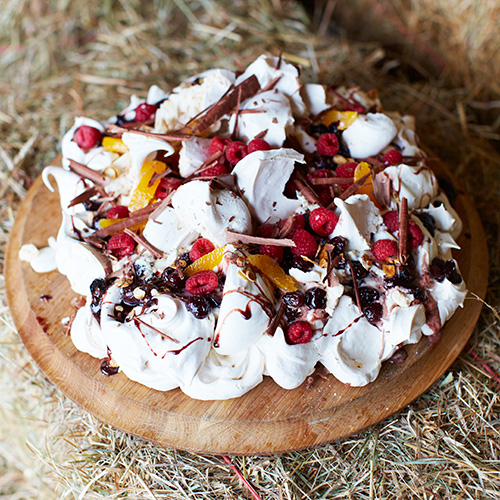 Meringue met amaretto