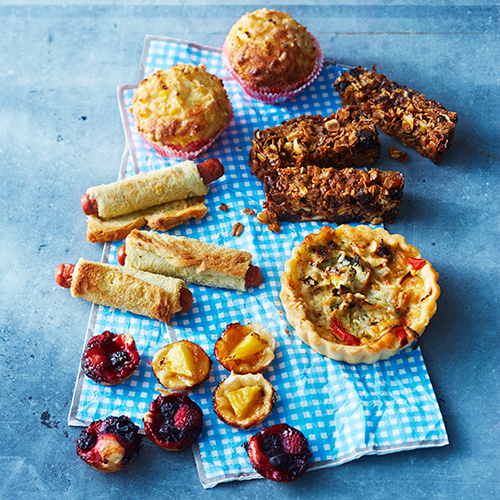 Zonsverduistering haspel bleek Snacks voor in de picknickmand