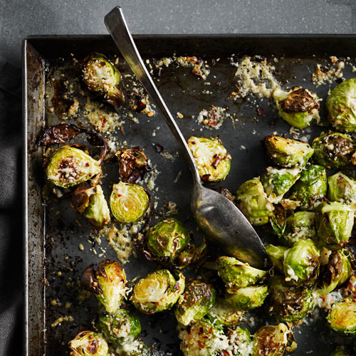 Spruitjes met parmezaan