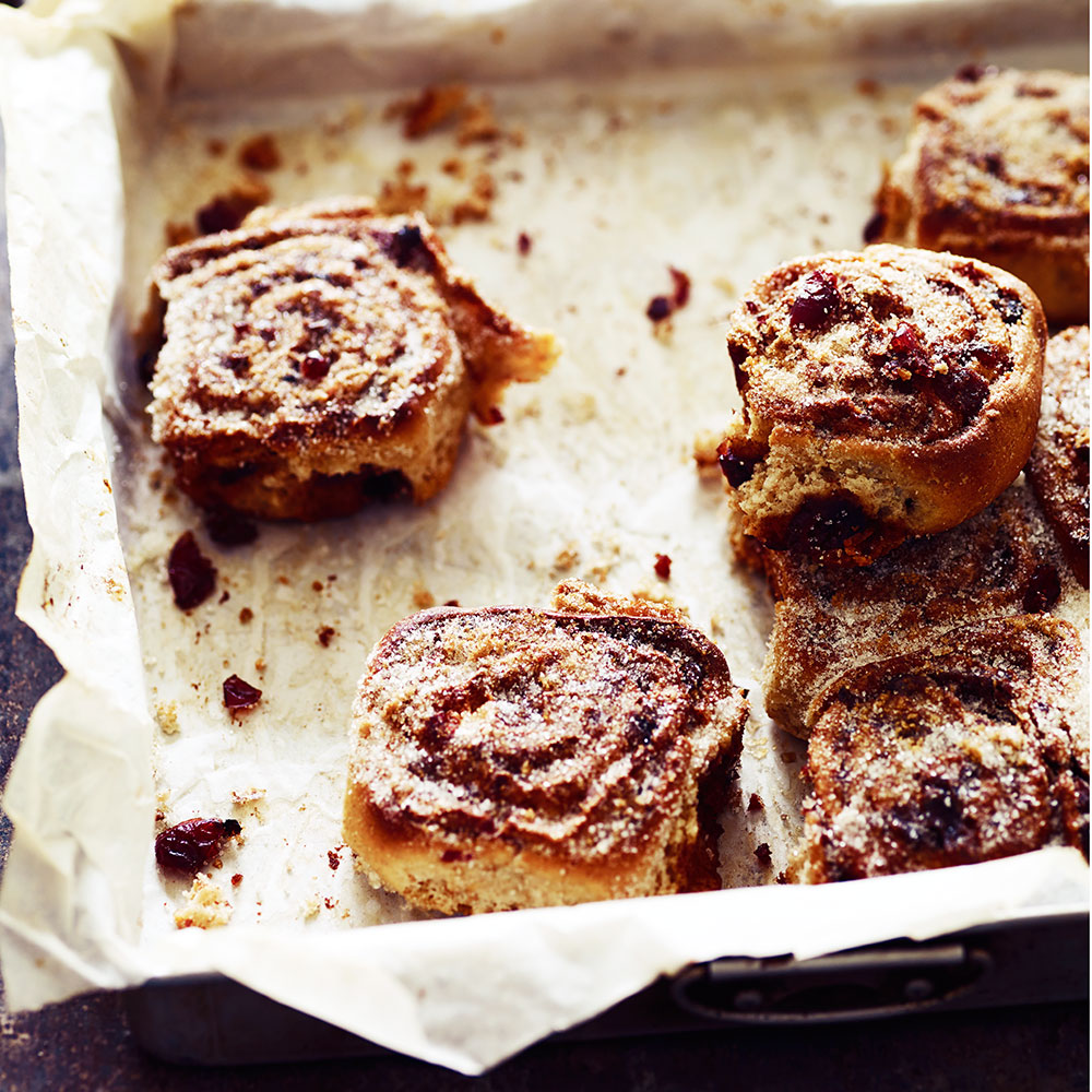 Koffiebroodjes met cranberry’s