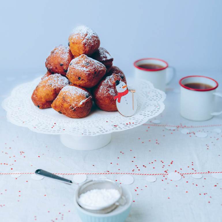 Oliebollen met cranberry’s