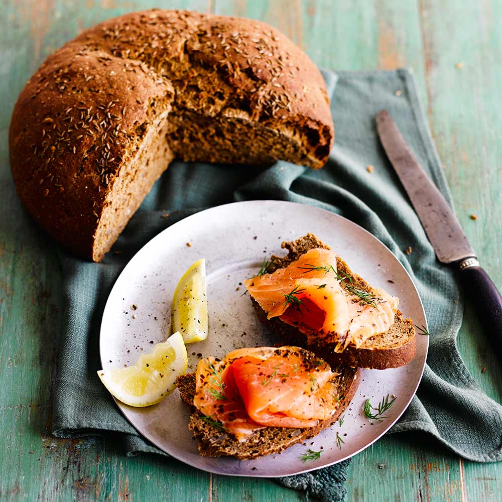 Stevig rond roggebrood