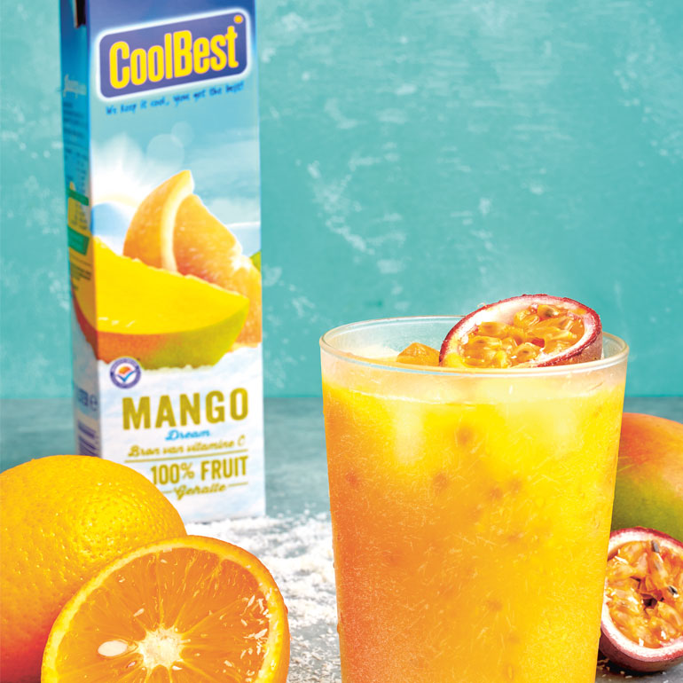 Passievrucht-mango-smoothie