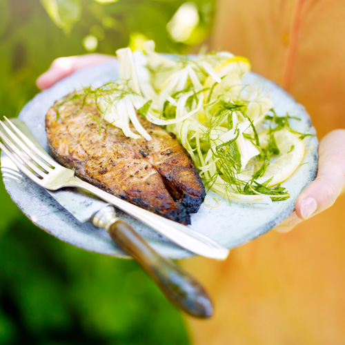 Zalm & venkelsalade