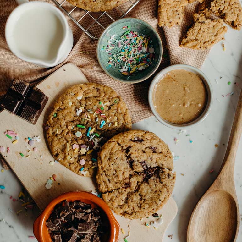 Vegan American cookies