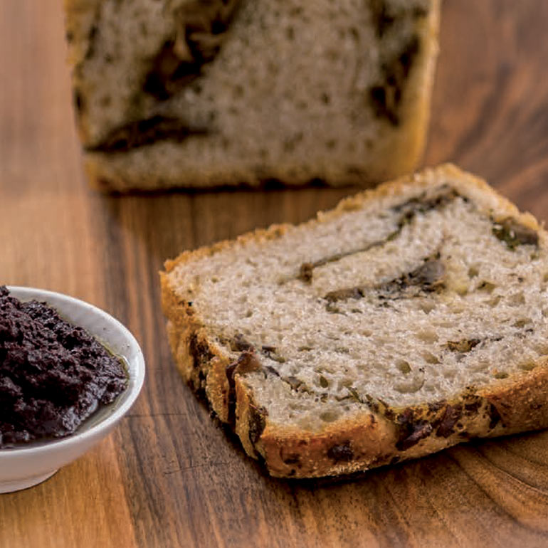 Vegan babka met truffel