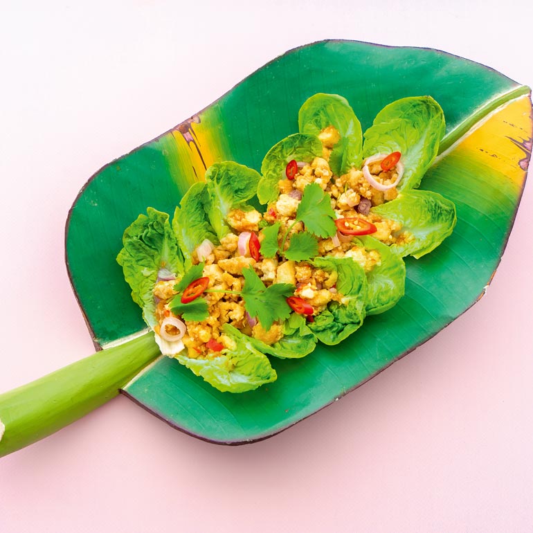 Thaise Larb salade met gehakt