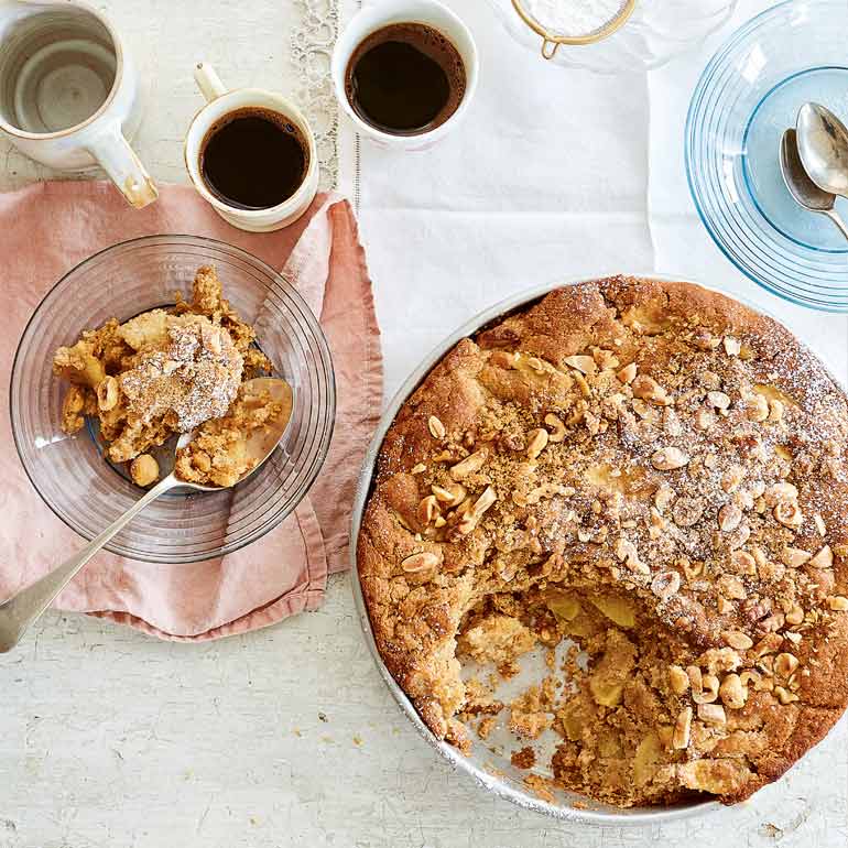 Milopita: appelcake met basterdsuiker en kaneel