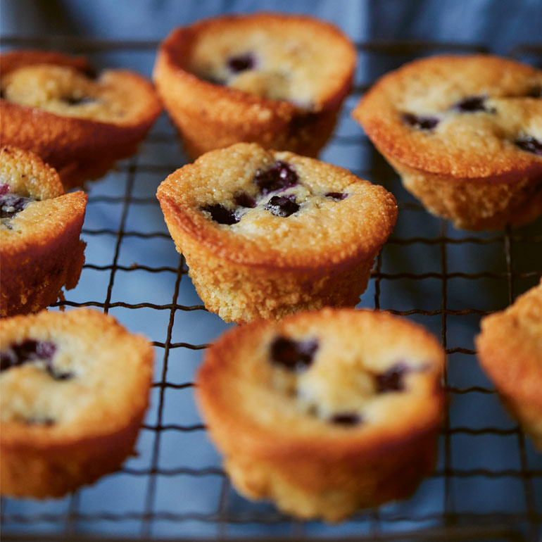 Friands met seizoensfruit