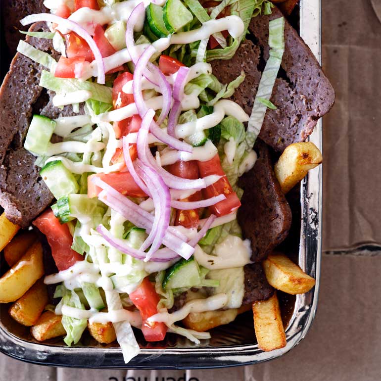 Kapsalon a la eten met Nick