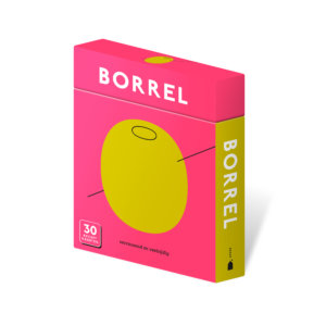 Borrel receptkaarten
