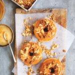 Apple & crumble donuts