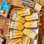 Piña Colada ijsje met banaan en kokosmelk